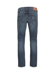 JACK & JONES Blue Mike Original 30' Short Leg Jeans - Image 5 of 5