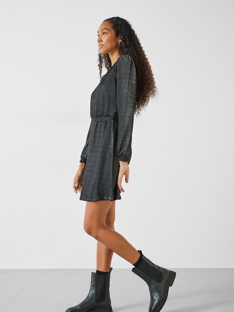 Hush Black Jasleen Jersey Mini Dress - Image 2 of 5 Hush Black Jasleen Jersey Mini Dress - Image 2 of 5