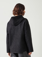 Hush Black Oversized Brody Borg Hoodie - Image 3 of 5