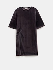 Hush Brown Vicky Velvet Mini Dress - Image 5 of 5