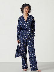 Hush 100% bombaž Amita flanelasta folija polka pikama pižama - Slika 1 iz 5