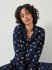 Hush 100% bombaž Amita flanelasta folija polka pikama pižama - Slika 3 iz 5