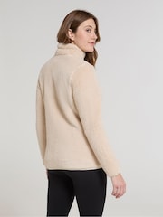 Mountain Warehouse Womens Teddy FulL Zip Fleece - Imagen 3 de 4