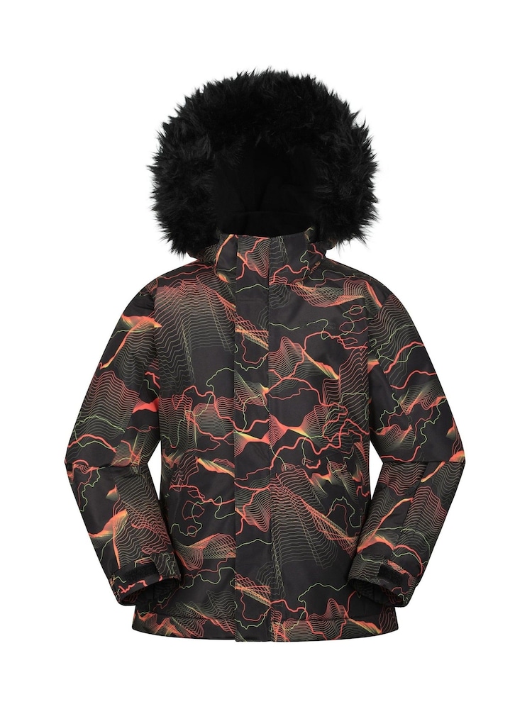 Mountain Warehouse Black Kids Berg Water Resistant Snow Jacket - Image 1 of 7