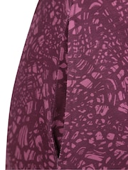 Mountain Warehouse Purple Womens Santorini Midi Wrap Dress - Image 5 of 7