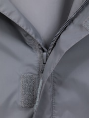 Mountain Warehouse Grey Kids Pakka II Waterproof Jacket - Image 6 of 6