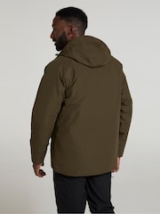 Mountain Warehouse Green Mens Alaskan Extreme 3 in 1 Waterproof Jacket - Image 2 of 4