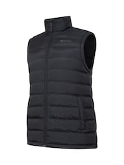 Mountain Warehouse Black Mens Seasons Faux Fur Lined Padded Gilet - Image 10 of 10