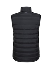 Mountain Warehouse Black Mens Seasons Faux Fur Lined Padded Gilet - Image 9 of 10