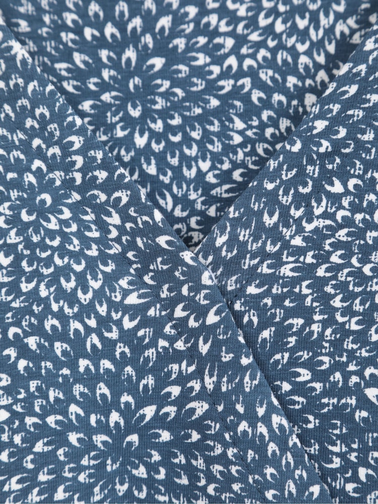 Mountain Warehouse Blue Womens Santorini Midi Wrap Dress - Image 7 of 7