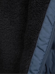 Mountain Warehouse Blue Mens Seasons Faux Fur Lined Padded Gilet - Image 9 of 10