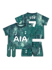 Nike Green Tottenham Hotspur Third Stadium Mini Kit Shirt 2024-25 - Image 1 of 3