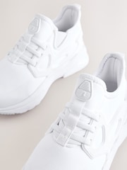 White Standard Fit (F) Pull On Trainers - Image 3 of 5