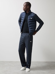 Reiss Airforce Blue Borough McLaren F1 Team Interlock Joggers - Image 1 of 8