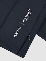 Reiss Airforce Blue Borough McLaren F1 Team Interlock Joggers - Image 7 of 8