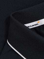 Reiss Navy Crypto McLaren F1 Team Cotton Polo Shirt - Image 5 of 7