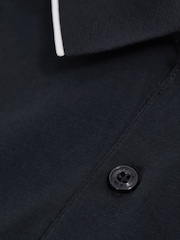 Reiss Navy Crypto McLaren F1 Team Cotton Polo Shirt - Image 7 of 7