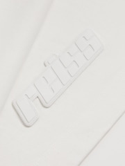Reiss White Nakata McLaren F1 Team Oversize Logo T-Shirt Unisex Fit - Image 8 of 8