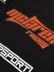 Reiss Black Oval McLaren F1 Team Cotton Logo T-Shirt Unisex Fit - Image 7 of 7