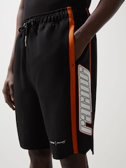 Reiss Black Ride McLaren F1 Team Drawstring Shorts - Image 4 of 8