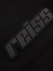 Reiss Black Nakata McLaren F1 Team Oversize Logo T-Shirt Unisex Fit - Image 6 of 8