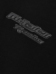 Reiss Black Nakata McLaren F1 Team Oversize Logo T-Shirt Unisex Fit - Image 8 of 8