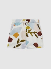 Reiss Multi Tommi Printed Drawstring-Waist Shorts - Image 2 of 4