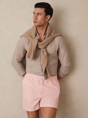 Pink - Reiss Cove Badeshorts mit Logoprint - Bild 3 von 5