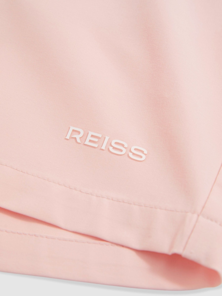 Pink - Reiss Cove Badeshorts mit Logoprint - Bild 5 von 5