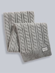 Animal Grey Becky Womens Knit Scarf - Image 1 of 4