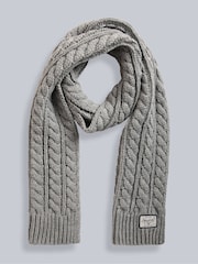 Animal Grey Becky Womens Knit Scarf - Image 2 of 4