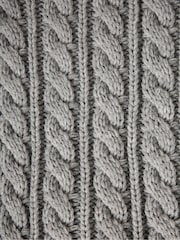 Animal Grey Becky Womens Knit Scarf - Image 4 of 4