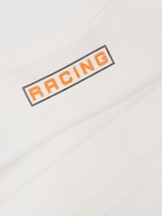 Reiss White Oval McLaren F1 Team Cotton Logo T-Shirt Unisex Fit - Image 7 of 8