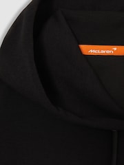 Reiss Black Apex McLaren F1 Team Interlock Hoodie - Image 7 of 9
