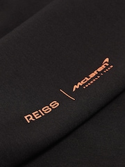 Reiss Black Apex McLaren F1 Team Interlock Hoodie - Image 9 of 9