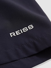 Reiss Navy Cove Logo Print Swim Shorts - Image 7 of 7