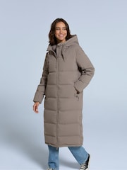 Animal Brown Cosi Cloud Womens Down Coat - Image 1 of 4