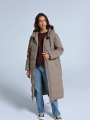 Animal Brown Cosi Cloud Womens Down Coat - Image 2 of 4