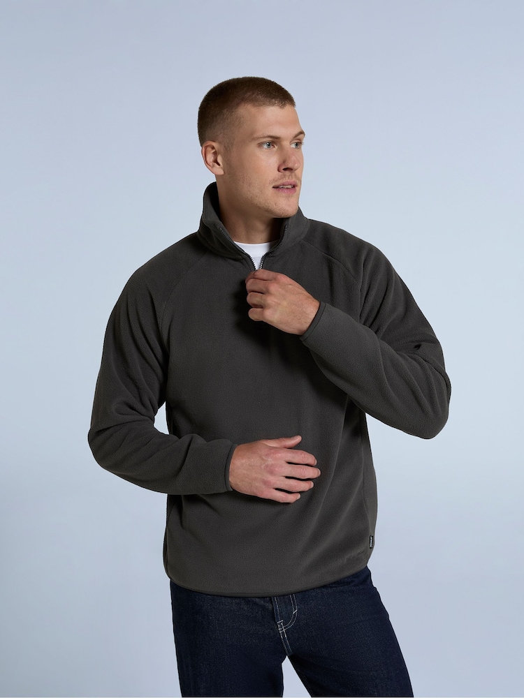 Animal Grey Stockholm Mens Half Zip Fleece - Image 1 of 4