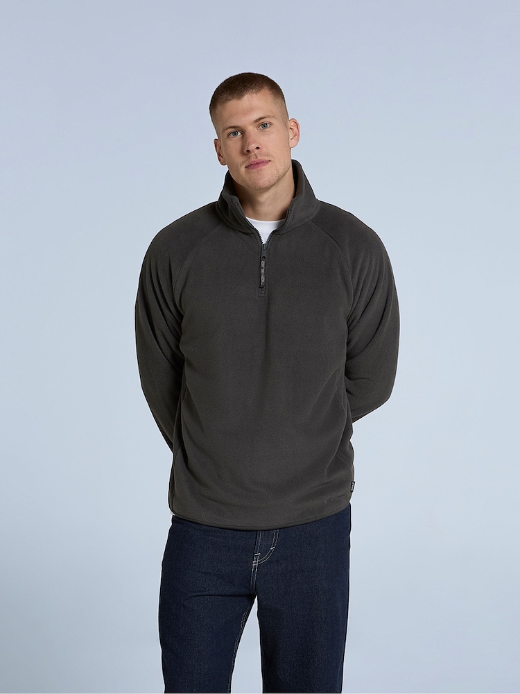 Animal Grey Stockholm Mens Half Zip Fleece - Image 2 of 4