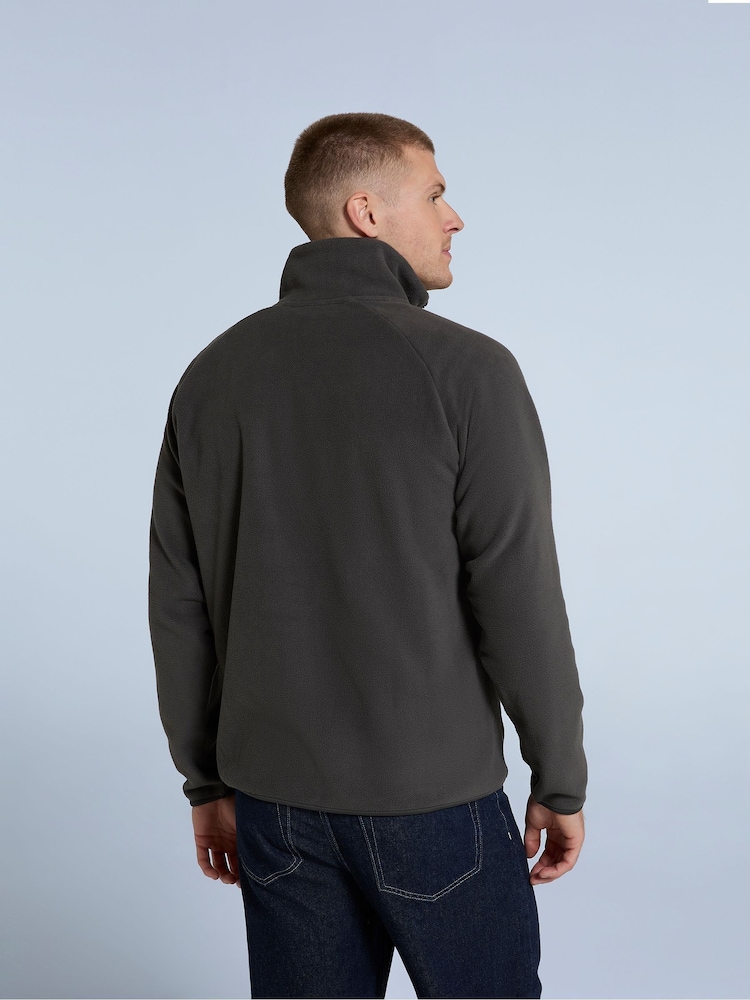 Animal Grey Stockholm Mens Half Zip Fleece - Image 4 of 4