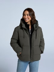 Animal Green Cosi Cloud Womens Down Jacket - Image 1 of 4