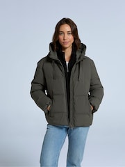 Animal Green Cosi Cloud Womens Down Jacket - Image 4 of 4