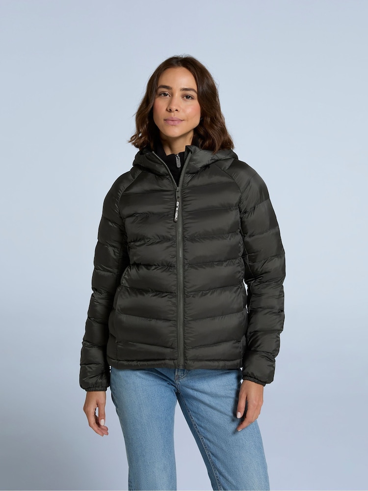Animal Green Womens Light Cloud Cosi Padded Jacket - Image 1 of 4
