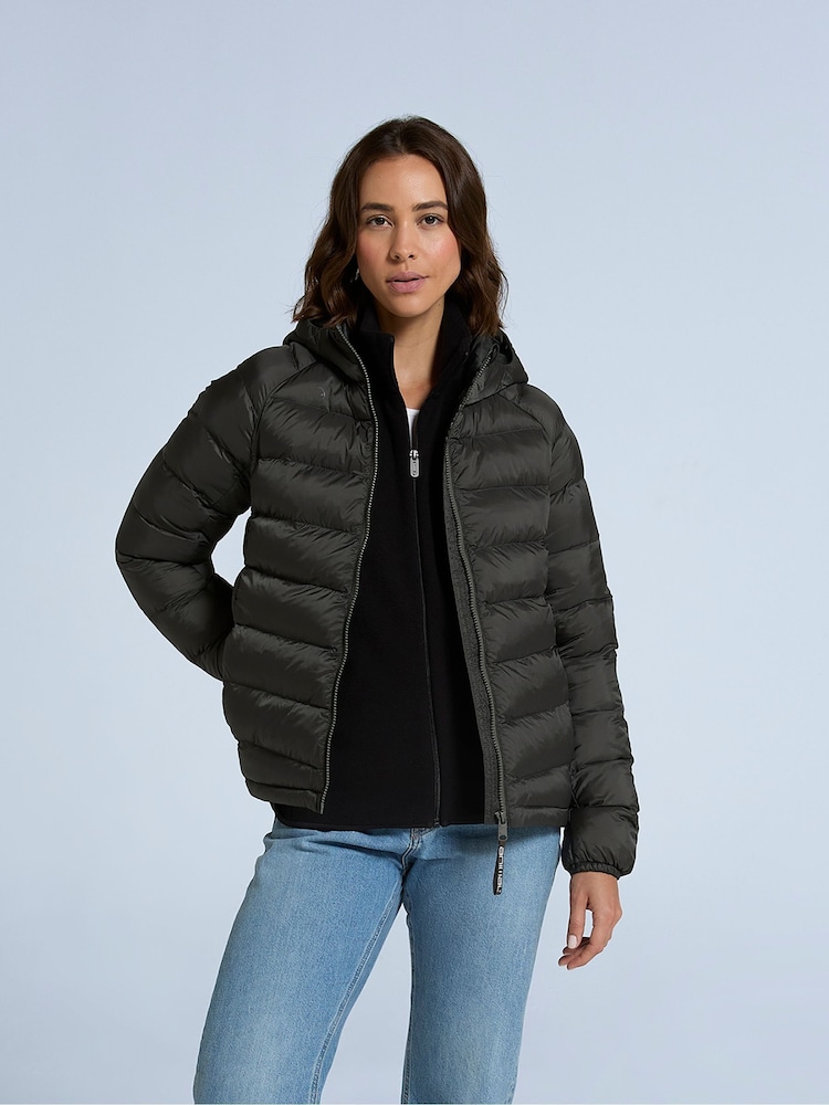 Animal Green Womens Light Cloud Cosi Padded Jacket - Image 2 of 4