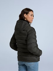 Animal Green Womens Light Cloud Cosi Padded Jacket - Image 4 of 4