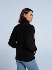 أسود - Animal Womens Stockholm Full Zip Fleece - صورة 4 من 4