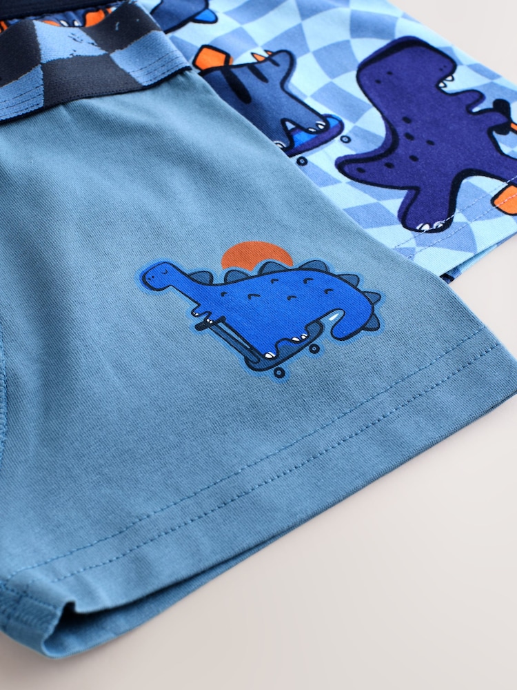 Dino Checkerboard - Trunks mit Muster im 5er-Pack (1,5–16 Jahre) - Bild 9 von 9