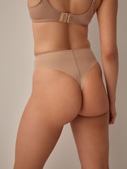 Praliné nude - No VPL Tummy Control Shaping Knickers - Imagen 4 de 9
