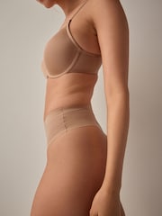 Praliné nude - No VPL Tummy Control Shaping Knickers - Imagen 5 de 9